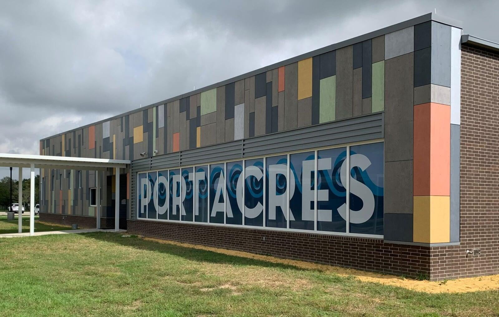 Multi Colored Fiber Cement at Port Acres ES