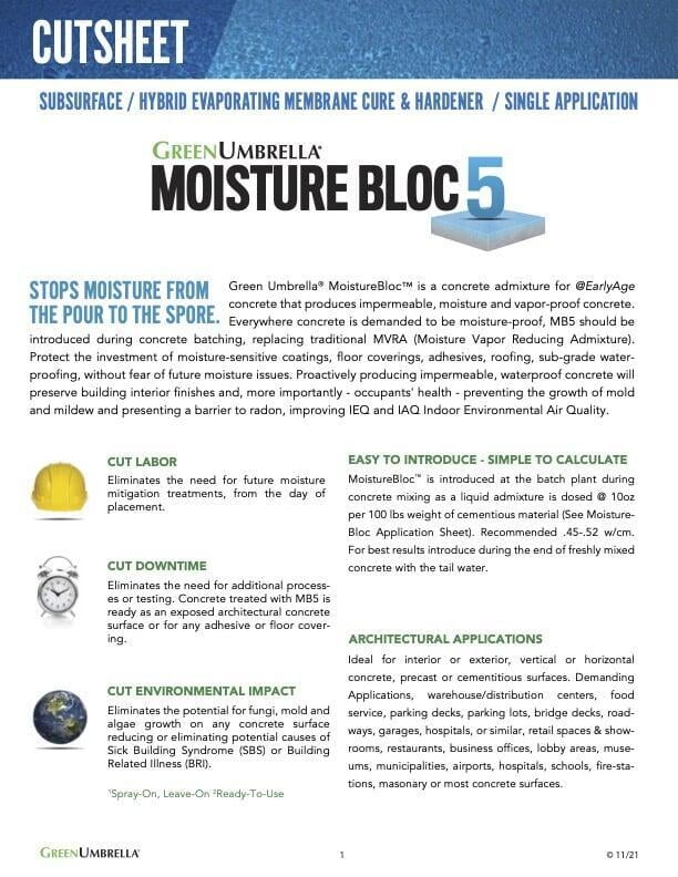 Moisture Bloc 5 Moisture Bloc 5